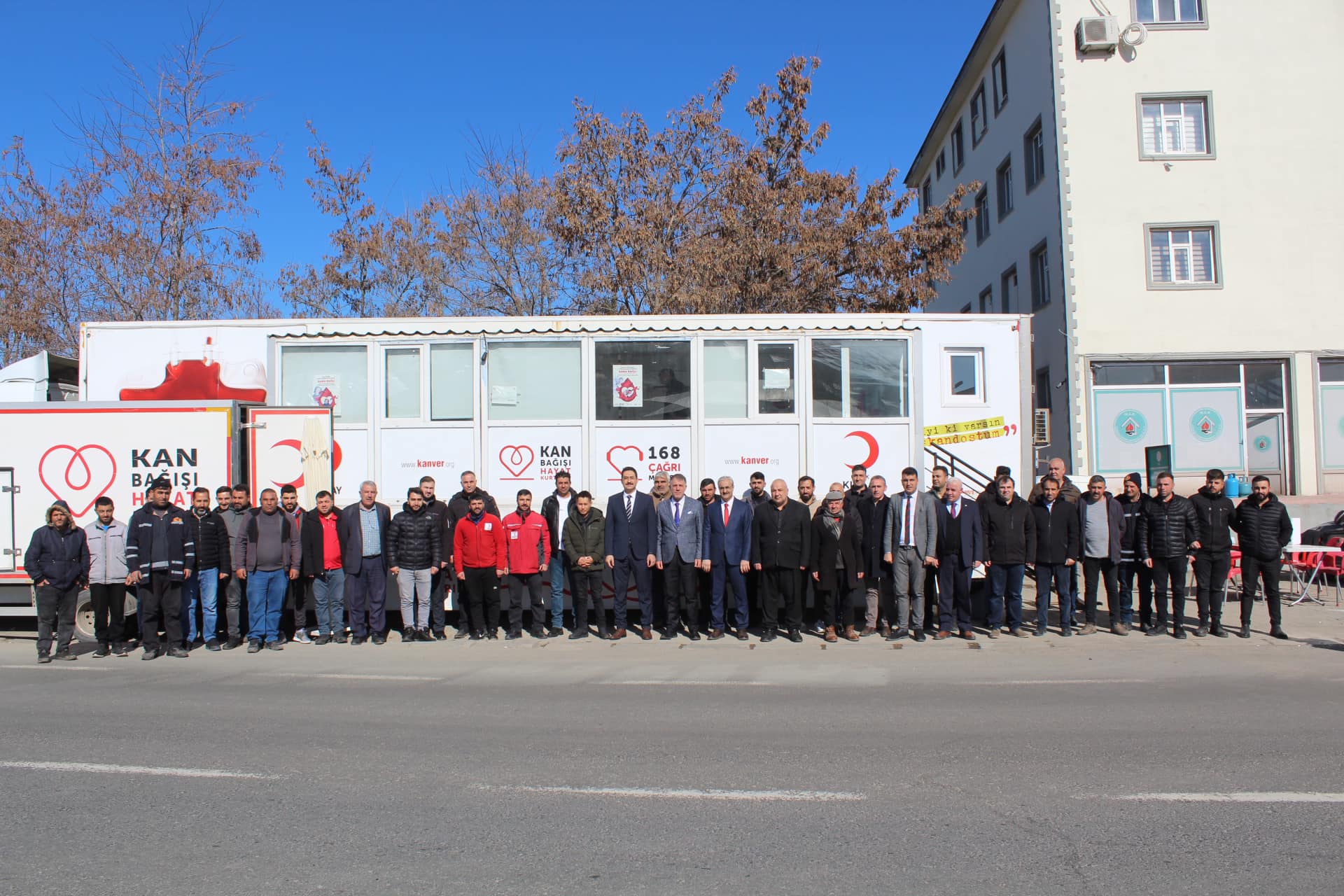 Koordinasyonla düzenlenen kan bağışı kampanyası büyük ilgi gördü!