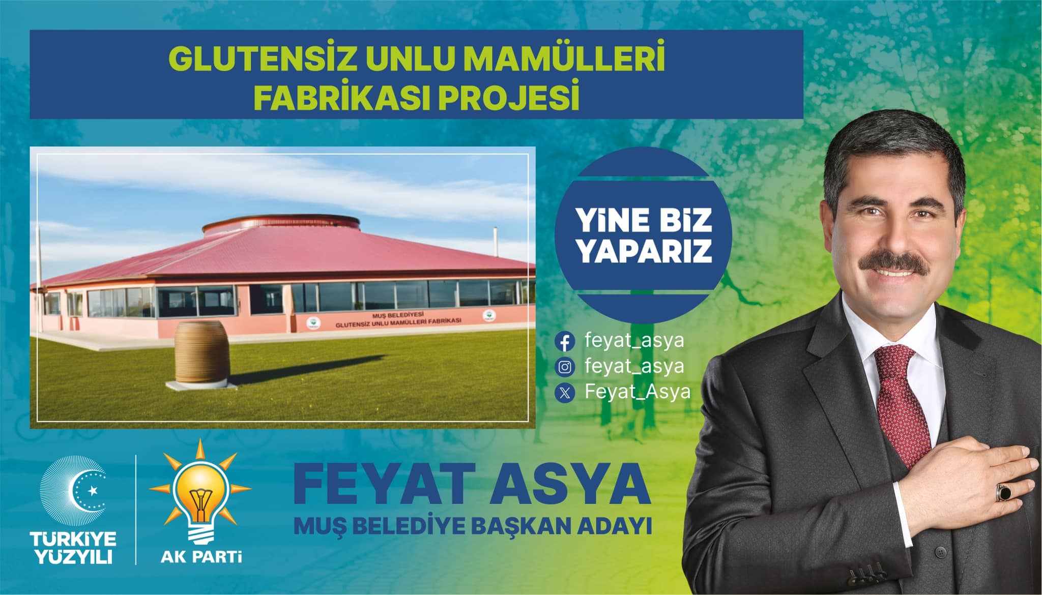 Muş Belediyesi, Glütensiz Unlu Mamülleri Fabrikası ile sağlık sorunu yaşayan vatandaşlar için çözüm sunuyor.