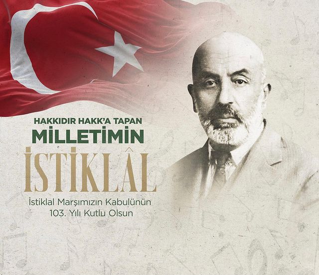 Van Edremit'te İstiklal Marşı'nın kabulü ve Mehmet Akif Ersoy anma etkinlikleri coşkuyla gerçekleştirildi.